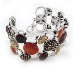 Bracelet créateur sissi marron Bracelet créateur sissi marron