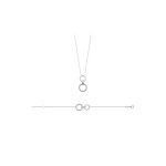 Bracelet femme - argent 925 - longueur : 18 cm