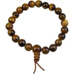 Bracelet mala tibtain - oeil de tigre