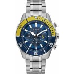 Bulova montre argent chronographe hommes 98a245