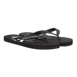 Calvin klein jeans monogram tongs noires pour femmes - 36