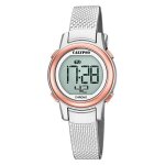 Calypso montre femme digital crush chrono rsine grise k5736 / 2