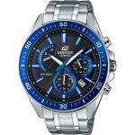 Casio montre argent chronographe hommes edifice efr - 552d - 1a2vuef