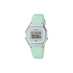 Casio montre femme r�sine cuir vert la680wel - 3ef