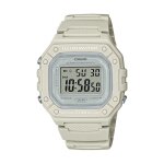 Casio montre homme rsine blanc w - 218hc - 8avef