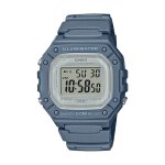 Casio montre homme rsine bleu w - 218hc - 2avef