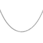 Chaine acier maille forcat en 3mm 60cm