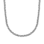 Chaîne acier petite maille jaseron fine 2mm 42 + 4cm Chaîne acier petite maille jaseron fine 2mm 42 + 4cm