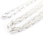 Chaine argent  cheval diamante  50 cm 2. 6 mm