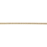 Chane maille gourmette mtal dor - 50 cm