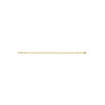 Chane mixte - or 18 carats - longueur : 18 cm