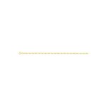 Chane mixte - or 18 carats - longueur : 18 cm