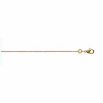 Chaine mixte - plaqué or - chaîne forçat diamantée - largeur : 1, 3 mm - longueur : 60 cm Chaine mixte - plaqué or - chaîne forçat diamantée - largeur : 1, 3 mm - longueur : 60 cm