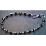 Chaine de portefeuille boule tete de mort pirate crane rock