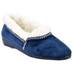 Charentaise femme pantoufle premium 215 suapel marine