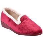 Charentaise femme pantoufle premium 262 suapel bordeaux