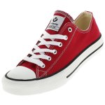 Chaussures basses toile victoria vintage carmin basse tribu luna 57905 - rouge - 38 Chaussures basses toile victoria vintage carmin basse tribu luna 57905 - rouge - 38