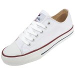 Chaussures basses toile victoria vintage basse tribu luna 35213 - blanc - 42