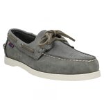 Chaussures bateaux sebago docksides portland pour homme - gris - 43 1 / 2