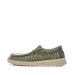 Chaussures grises / kaki gar�on hey dude wally youth - 31