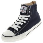 Chaussures mid toile victoria vintage mid marine 57907 - bleu - 43