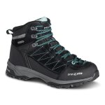 Chaussures de randonne femme trezeta argo wp - noir / bleu turquoise - 42 1 / 2
