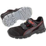Chaussures de s�curit� esd s1p taille: 43 puma safety aviat low esd src 640891 - 43 coloris noir, rouge ...