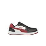 Chaussures de scurit frontcourt blk / wht / red 640200 - puma safety