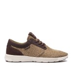 Chaussures supra hammer run demitasse bone - marron - 40