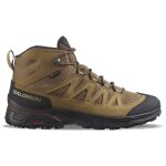 Chaussures x ward leather mid gtx - 471818 marron - 44 2 / 3