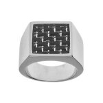 Chevalire acier carr 13 x 13mm avec carbone