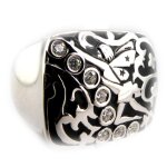 Chevalire argent  fe des songes  noir