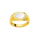 Chevalire femme - or 18 carats - diamant 0, 04 carats
