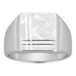 Chevalire homme - argent 925