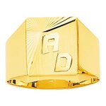 Chevali�re homme - or 18 carats