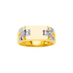 Chevalire homme - or 18 carats