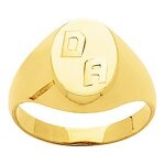 Chevalire homme - or 18 carats