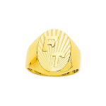 Chevalire homme - or 18 carats