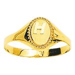 Chevalire homme - or 18 carats