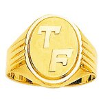 Chevalire homme - or 18 carats