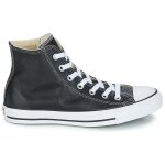 Chuck taylor hi all star femme converse ctas hi leath - noir - 35