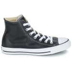 Chuck taylor hi all star femme converse ctas hi leath - noir - 41 1 / 2