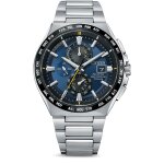 Citizen montre argent chronographe hommes at8234 - 85l
