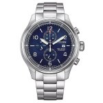 Citizen montre argent chronographe hommes ca0810 - 88l