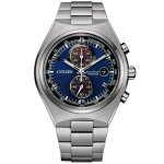 Citizen montre argent chronographe hommes ca7090 - 87l