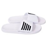 Claquette homme antidrapante - sandale de piscine - pu7594 blanc - 41