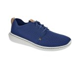 Clarks step urban baskets basses homme bleu - 42