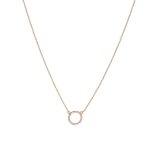 Collier en argent 925 / 1000 et zircon