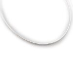 Collier argent 'maille mega' 45 cm 1. 5 mm