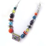 Collier cr�ateur  babouchka  tutti frutti